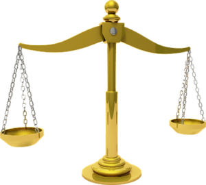 balance brass court justice