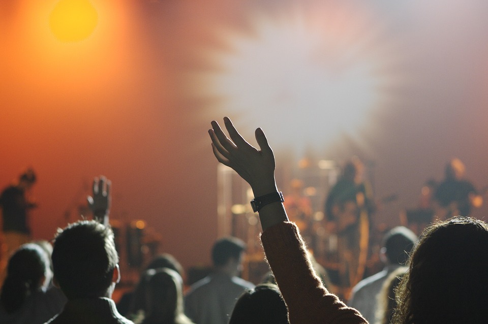 concert audience